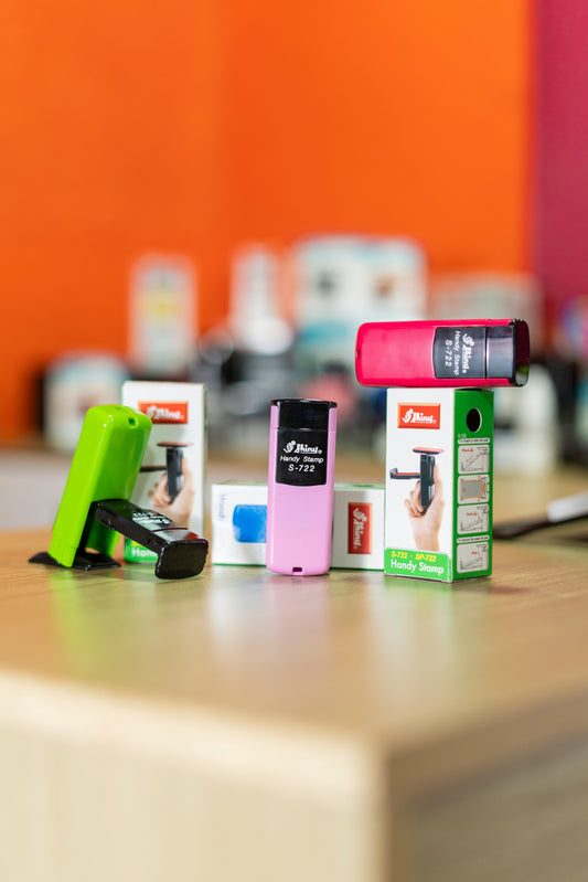 TIMBRE DE BOLSILLO HANDY STAMP MODELO S-722